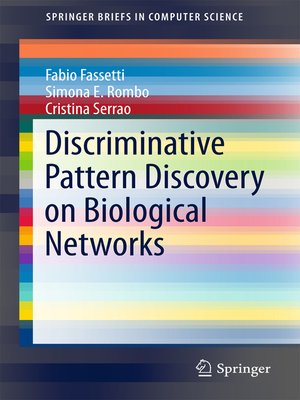 cover image of Discriminative Pattern Discovery on Biological Networks